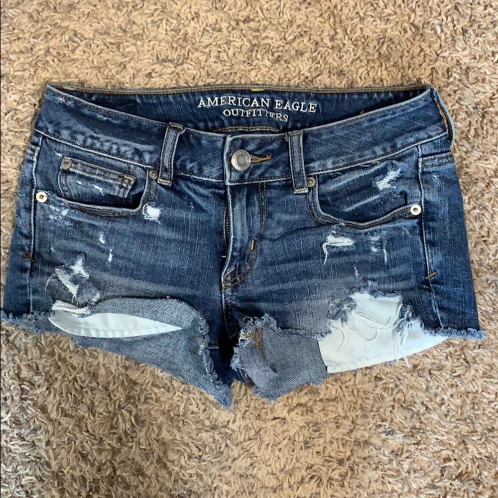 American eagle outfitters denim shorts